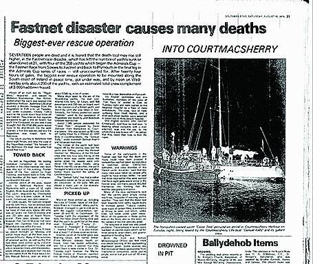 yacht race disaster