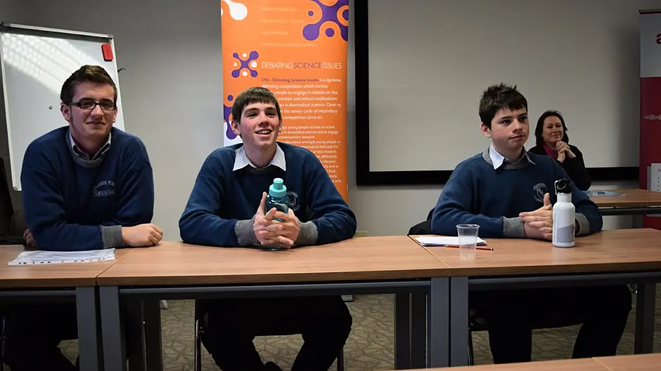 Clonakilty students in debating finals Image