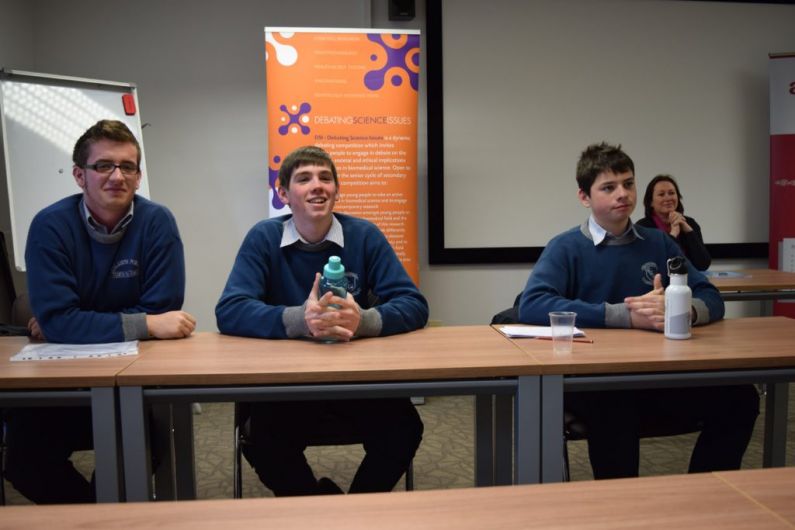 Clonakilty students in debating finals Image