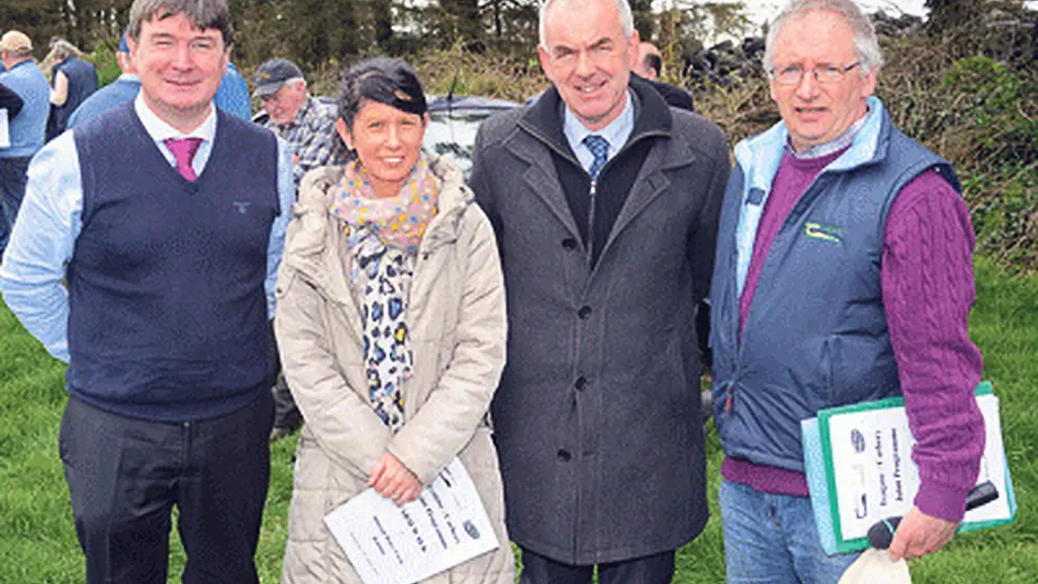 Large turnout for Spring dairy farm walk at Shinagh Image