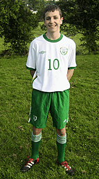 Connor and Mark star for Ireland U18 schools soccer team Image