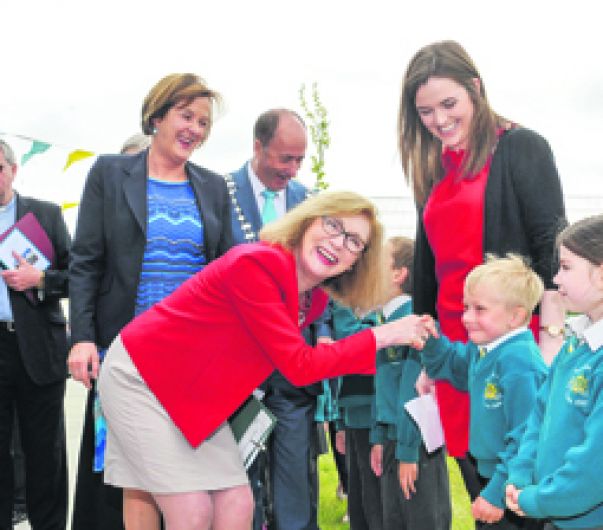 Minister arrives to officially open Kinsales newest primary school Image