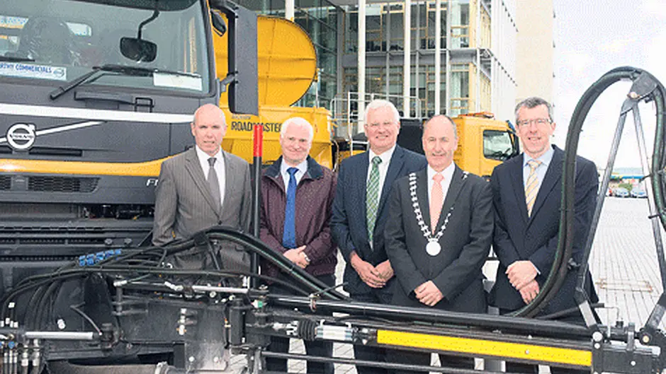 Cork County Council gets three more trucks for its road repairs Image