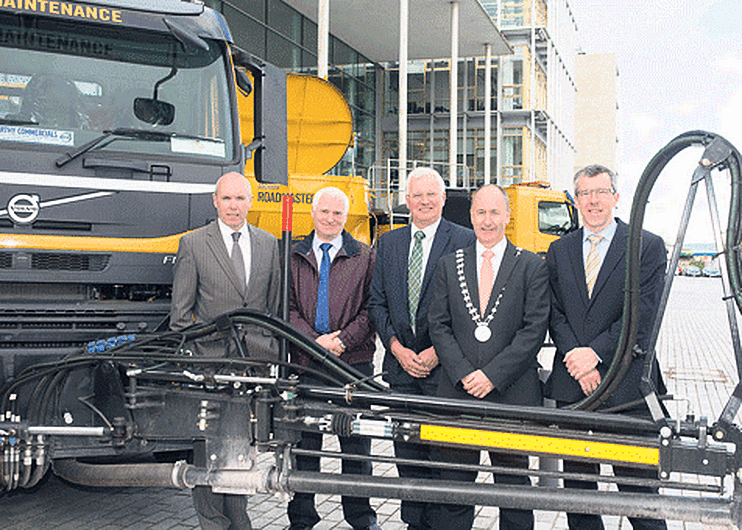 Cork County Council gets three more trucks for its road repairs Image