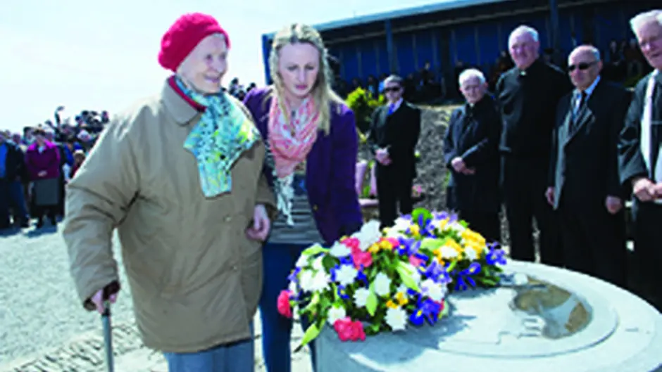 Madge 101 is honoured at Lusitania ceremony Image