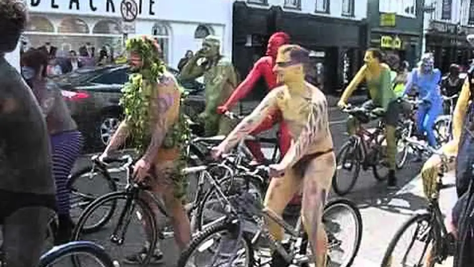Naked bikers for Cork Image