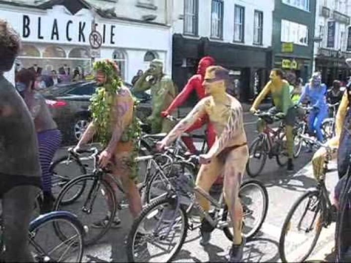 Naked bikers for Cork Image