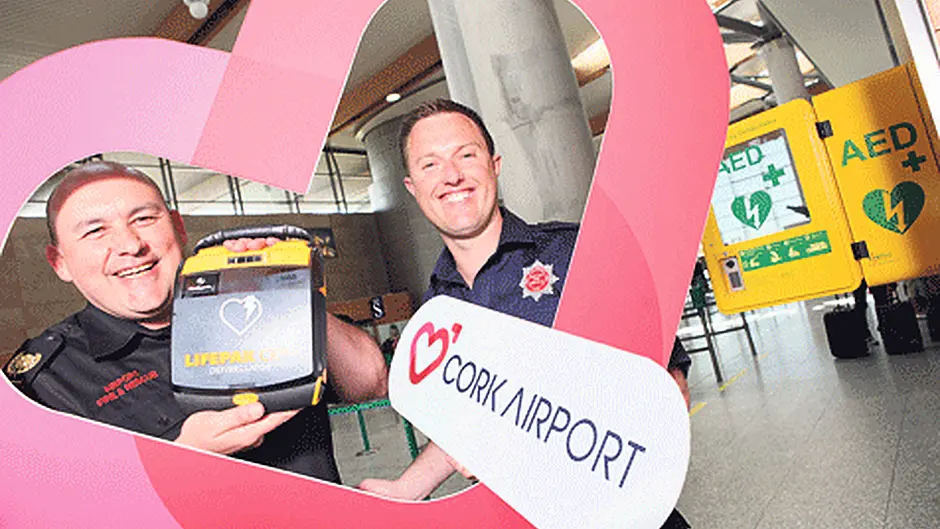 Airport staff get cardiac training Image