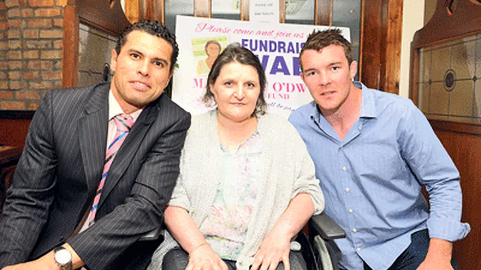 Sean g joins sports colleagues to support walk for Margaret Image