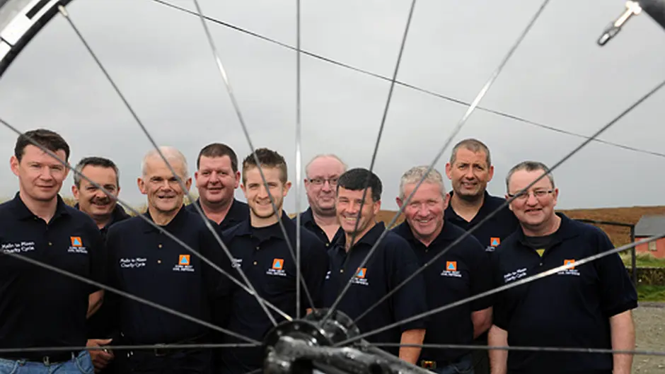 Members of Civil Defence for Malin to Mizen cycle trip Image