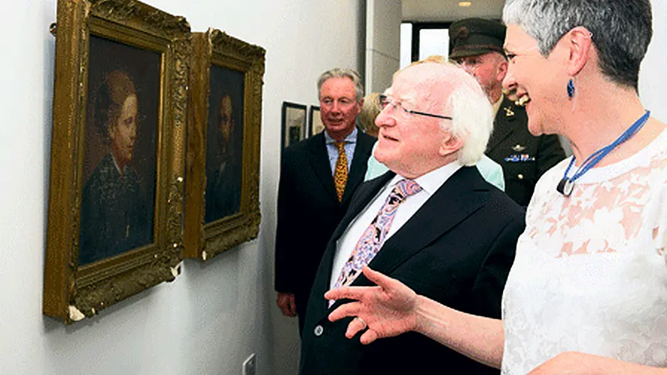 President gets a warm welcome on two day visit Image