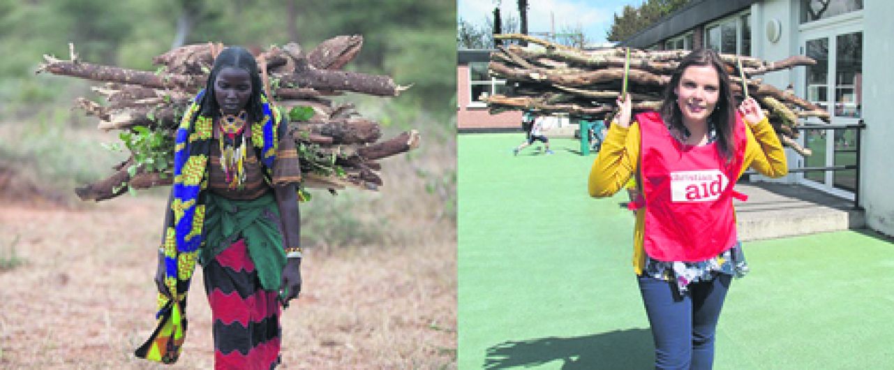 Susan feels the weight of poverty on her shoulders Image