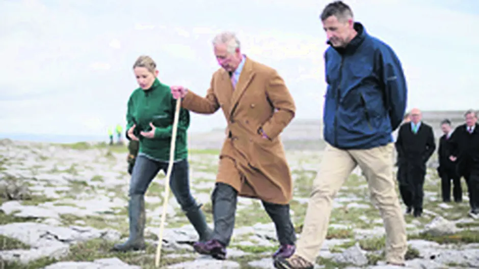Innishannons Brigids hour with Prince Charles Image