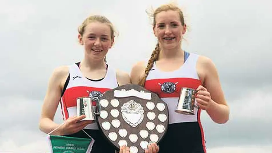 Skibb rowers equal national record Image