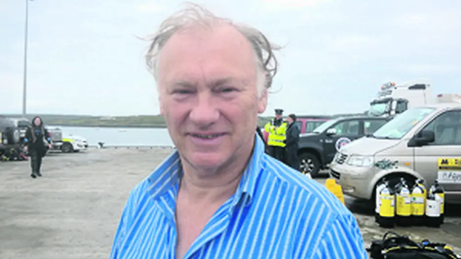 Kieran Cotter, coxswain of Baltimore lifeboat.

 
BY JACKIE KEOGH
FOR the first time ever, Baltimore RNLI found themselves in a Image