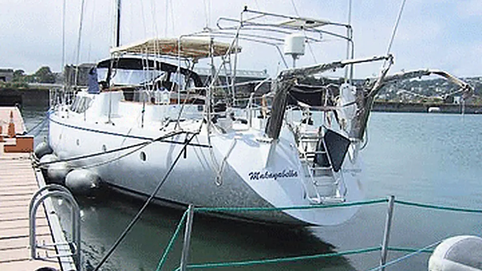 Drugs yacht for auction Image
