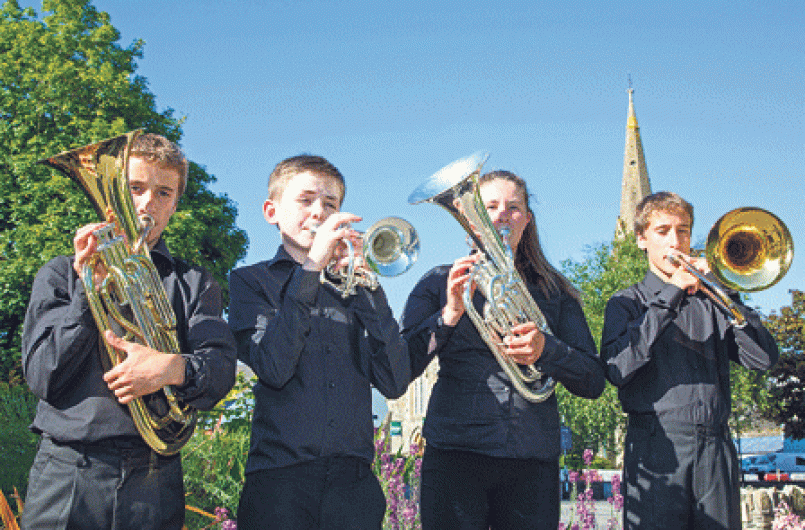 Band championships coincide with US Independence Day Image