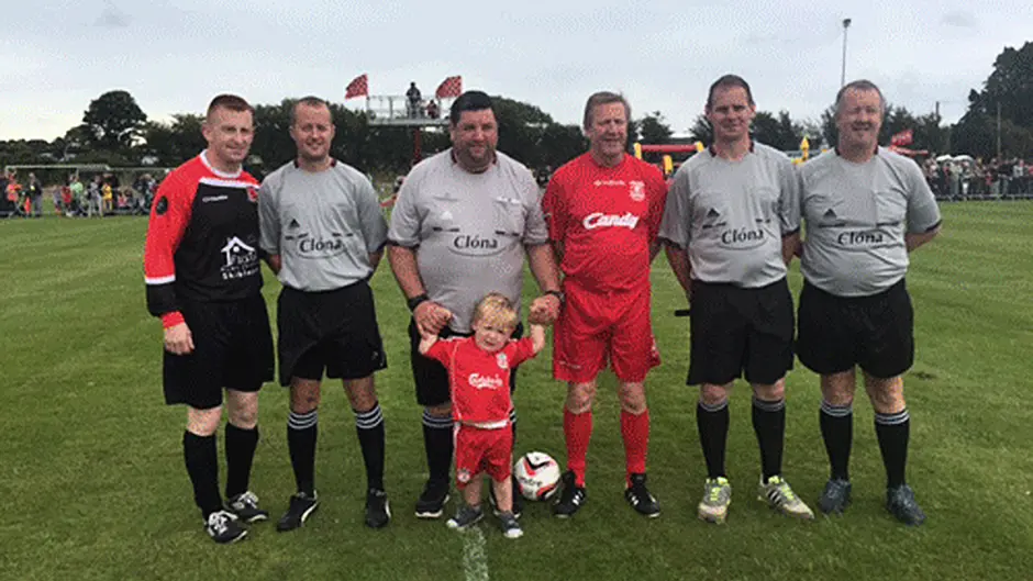 Mike Doolan scores twice as Drinagh legends beat Liverpool Legends on penalties Image