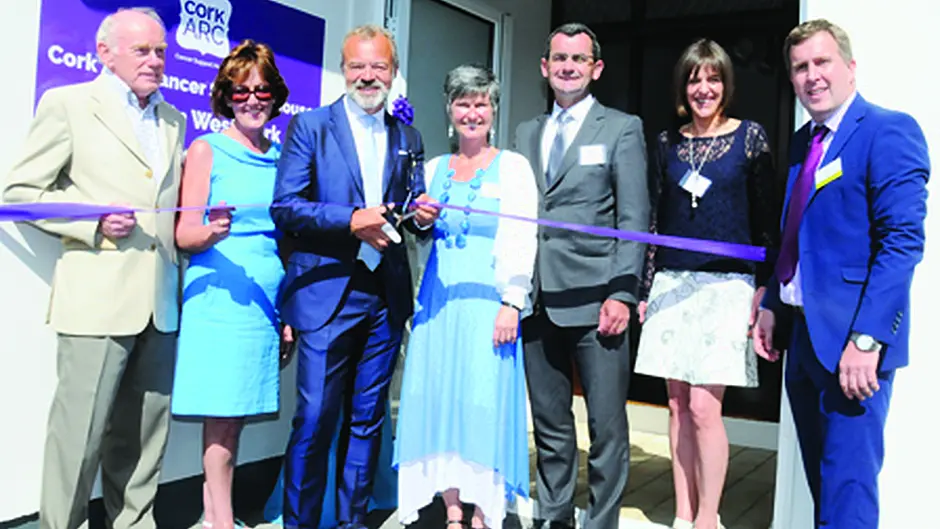 Graham Norton officially opens Bantrys Arc Cancer Care Centre Image