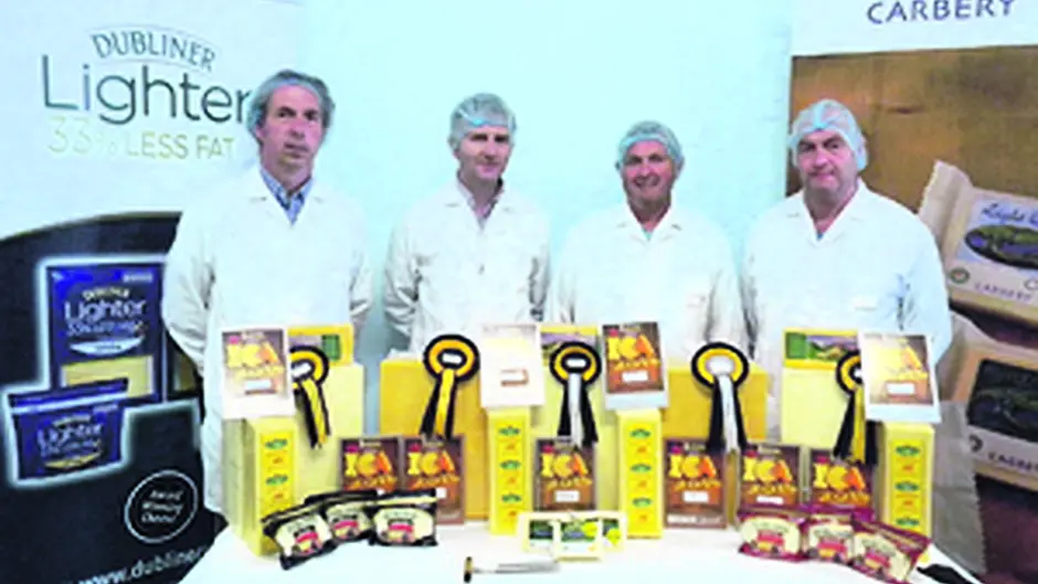 Carbery cleans up at cheese awards Image