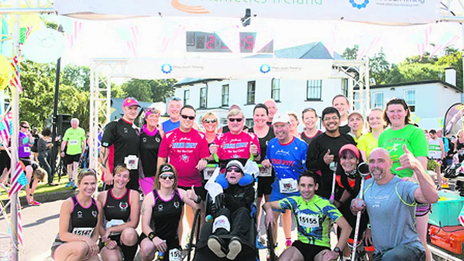 Community embraces visit of Team Hoyt to Courtmacsherry Image