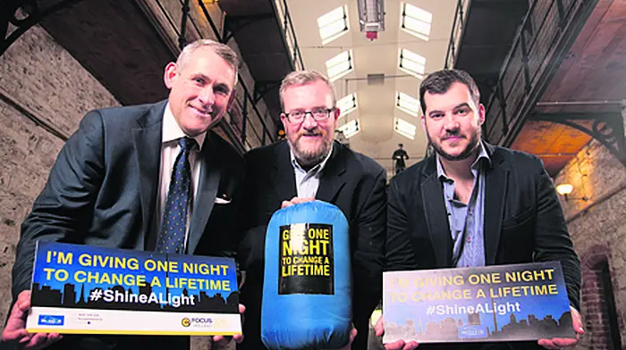 Focus Ireland seeks business backing for Shine a Light night Image