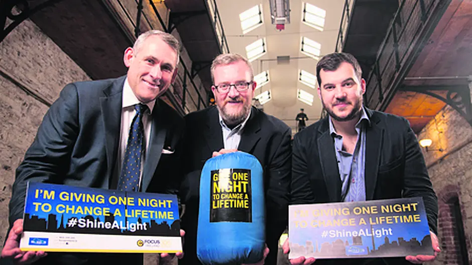Focus Ireland seeks business backing for Shine a Light night Image
