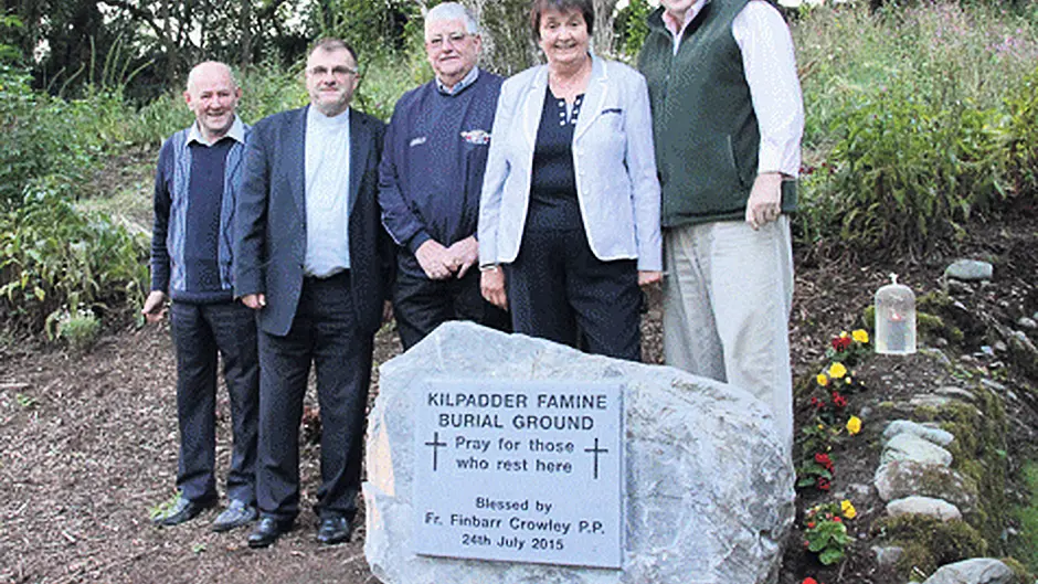 Dromkeen locals unveil completed famine burial ground project Image
