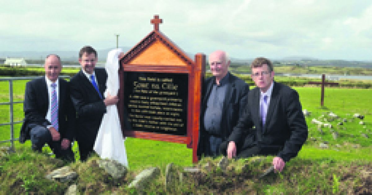 Plaque Unveiled At Heir Islands Grave For Unbaptised Children Southern Star