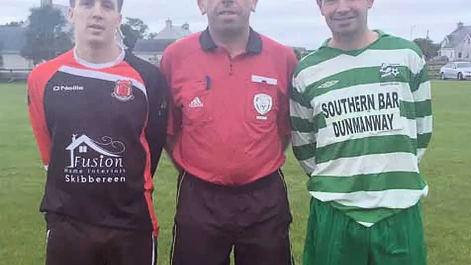 A gr eight win for Dunmanway Town to win Michael Cronin Cup Image
