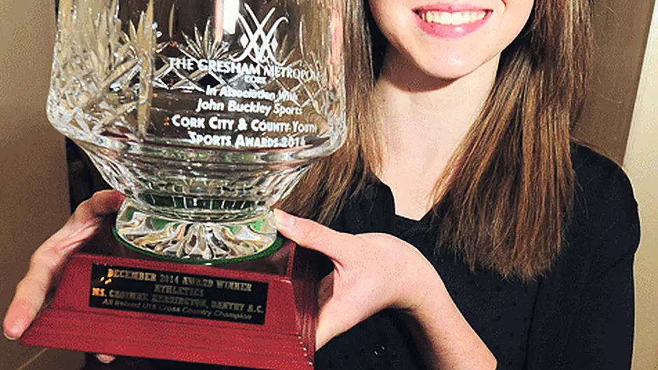 Caoimhe races to award Image