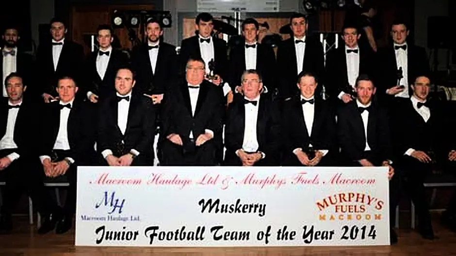 Muskerry GAA selects its 2014 junior football team of the year Image