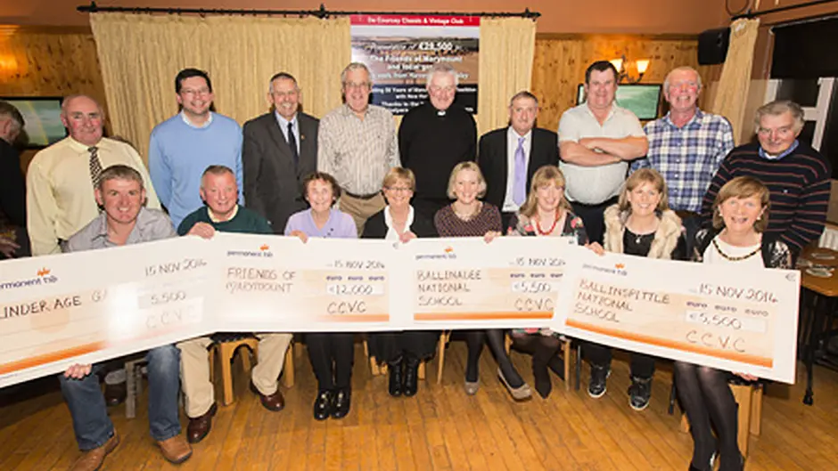 De Courcey Harvest Working Day proceeds presented Image