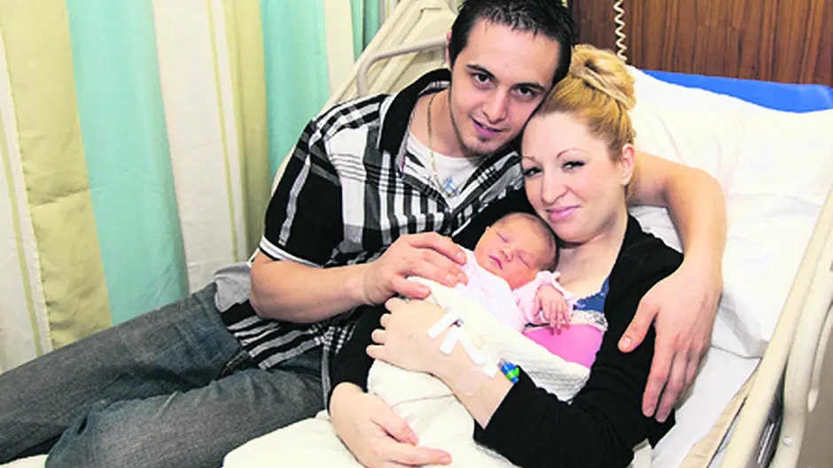 Sweet homecoming for baby Sienna Image