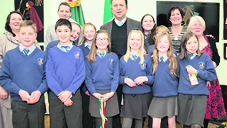 Pupils are honoured at Mexican Embasssy Image