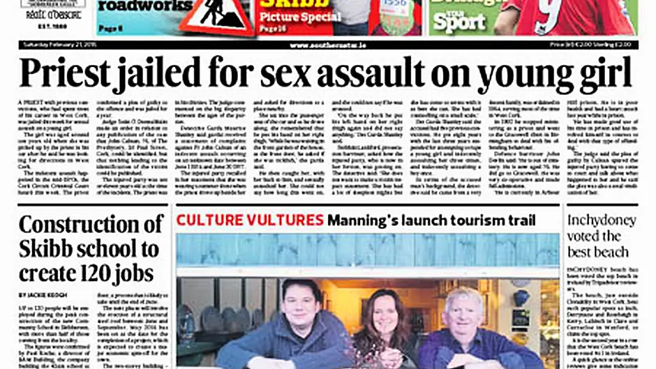 In this weeks Southern Star out tomorrow Image