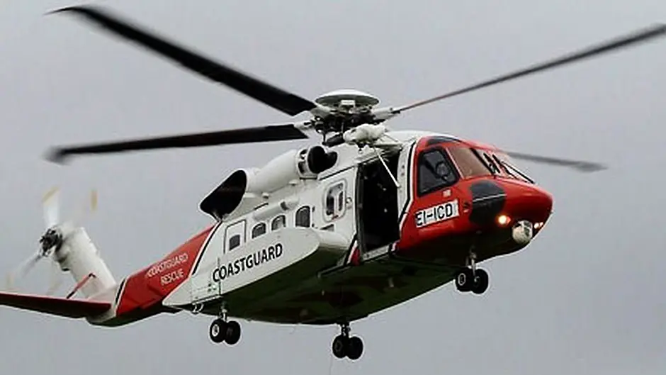 Rescue mission off South West coast Image
