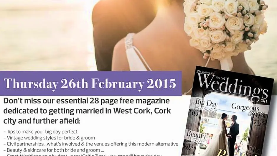 Your chance to advertise in our fantastic Weddings magazine Image