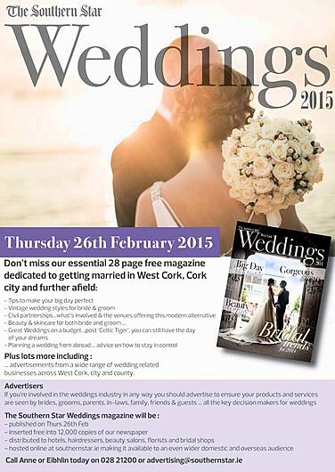 Your chance to advertise in our fantastic Weddings magazine Image