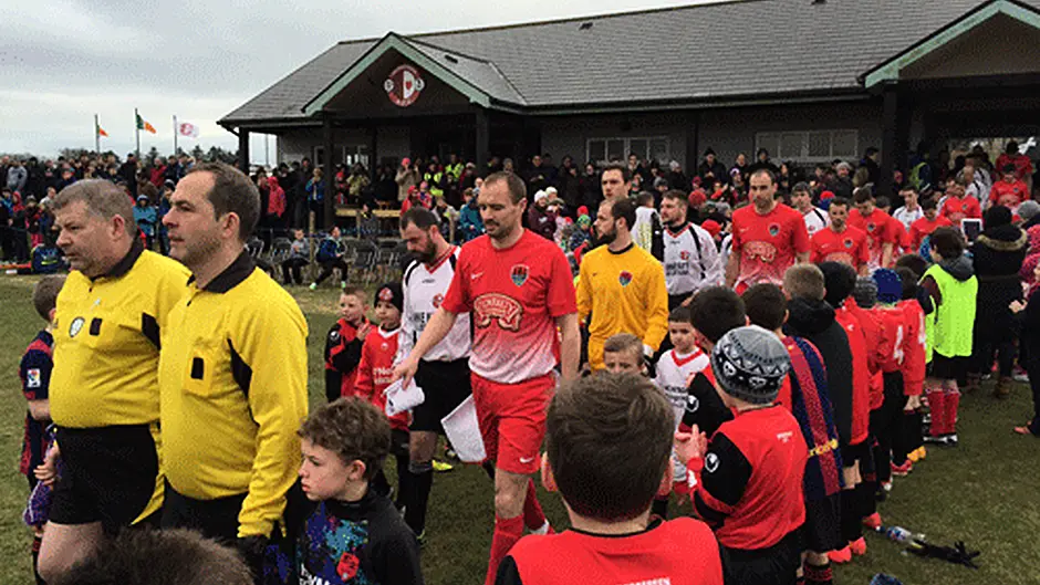 Ellis on target as Cork City defeat Skibbereen to retain Dave Wigginton Memorial Cup Image