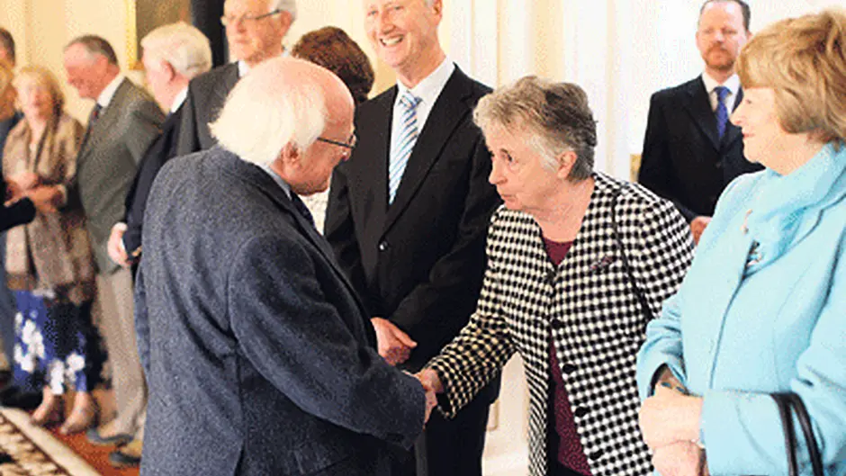 Presidential honours at the ras for Delia Image