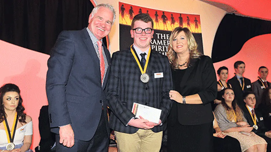 Michael is Youth Volunteer of Year Image