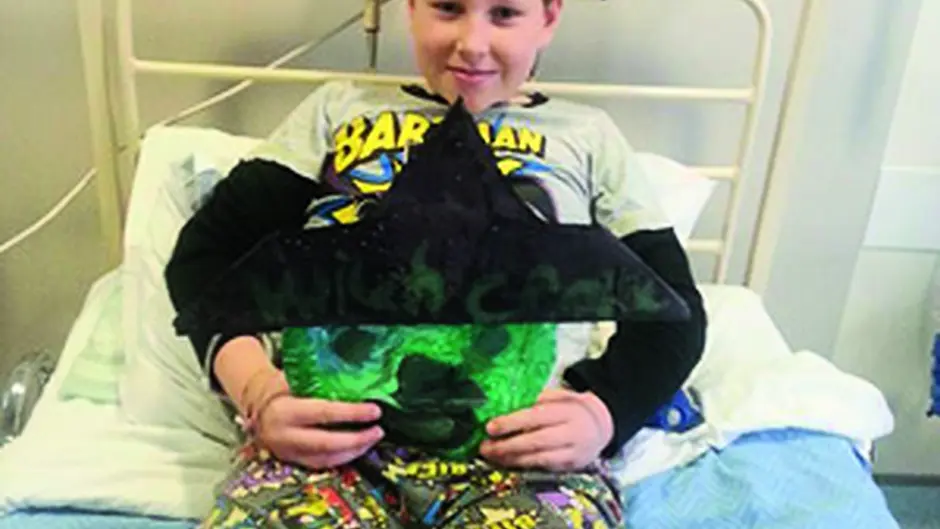 Aaron forced to travel to UK for medical treatment Image