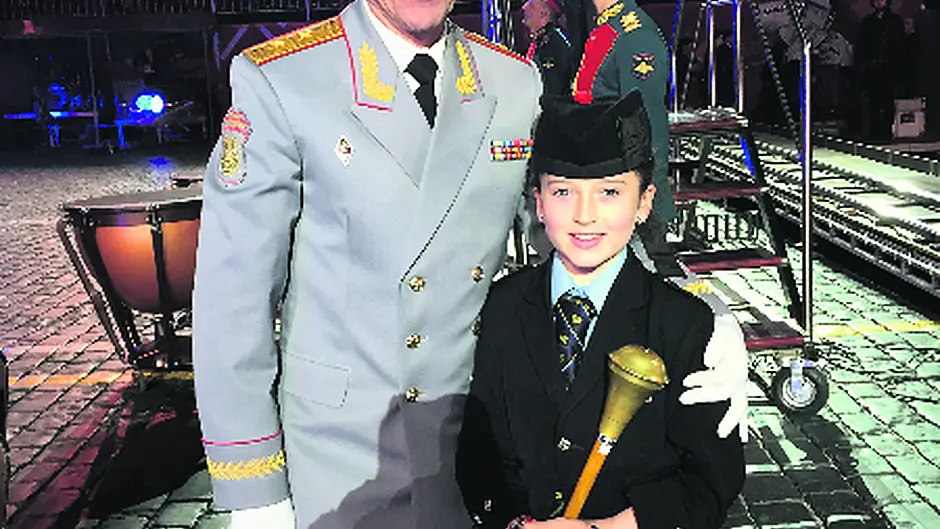 West Cork Pipe Band plays for Putin on Moscow trip Image