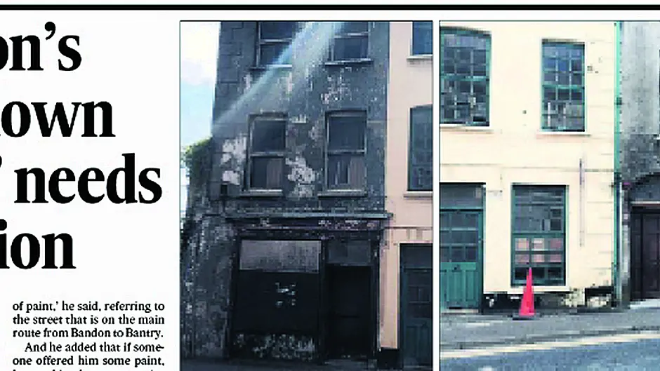 Locals give facelift to Bandons Drab Street Image