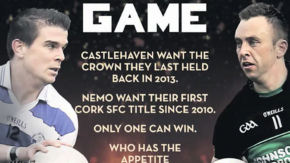 This week's Southern Star Sports: 12 page preview of Cork SFC final between Castlehaven and Nemo Image