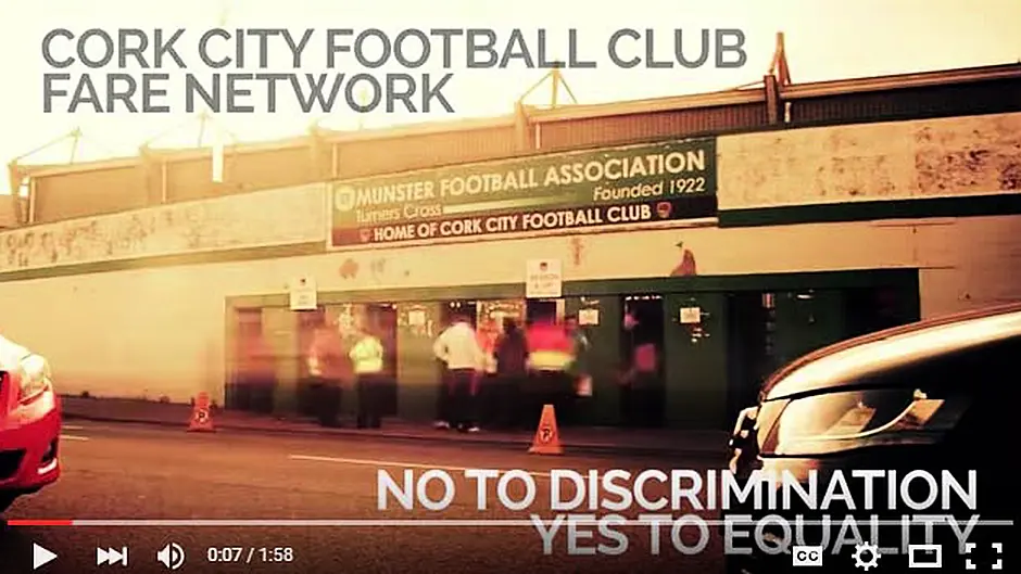 VIDEO: Cork City FC release fantastic anti-racism video Image