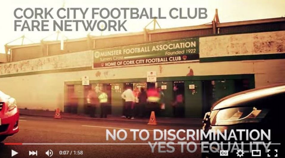 VIDEO: Cork City FC release fantastic anti-racism video Image