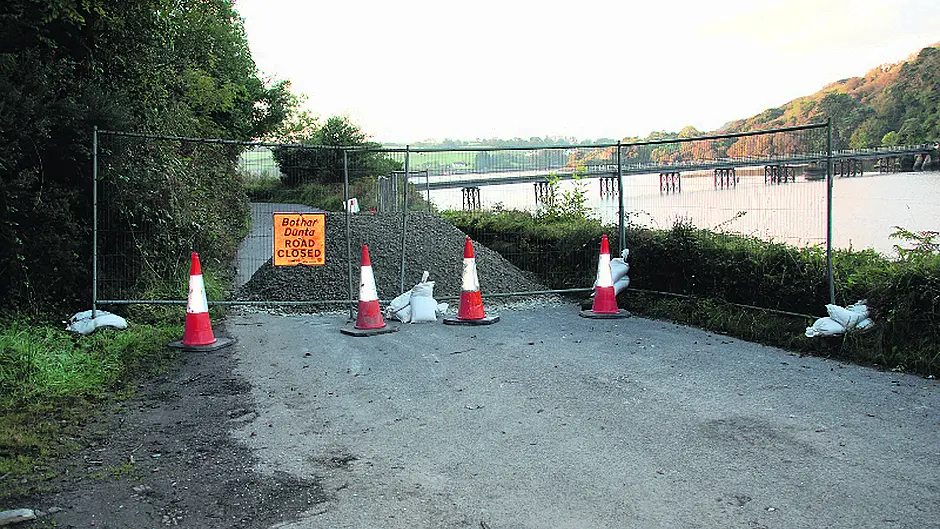 Council has no money for repair of closed roads Image