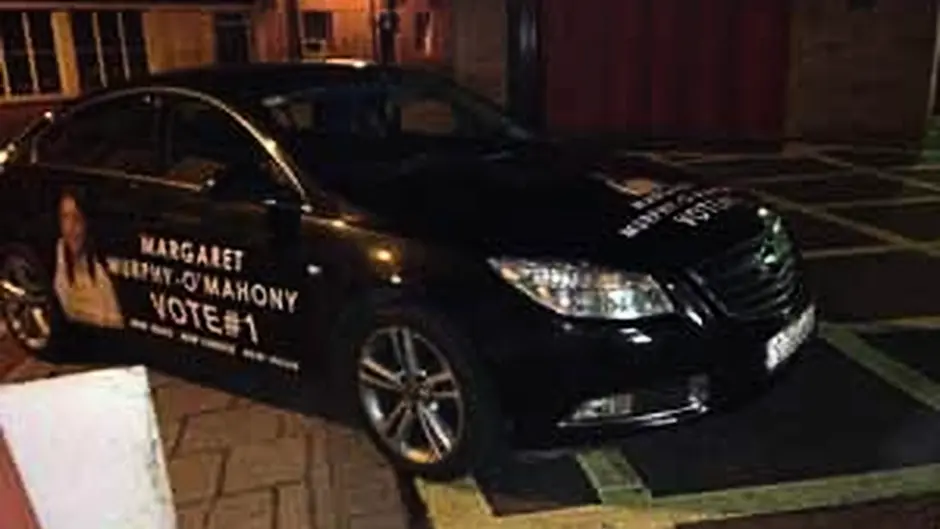 Heated debate over FF candidates car parked in Clonakilty Image